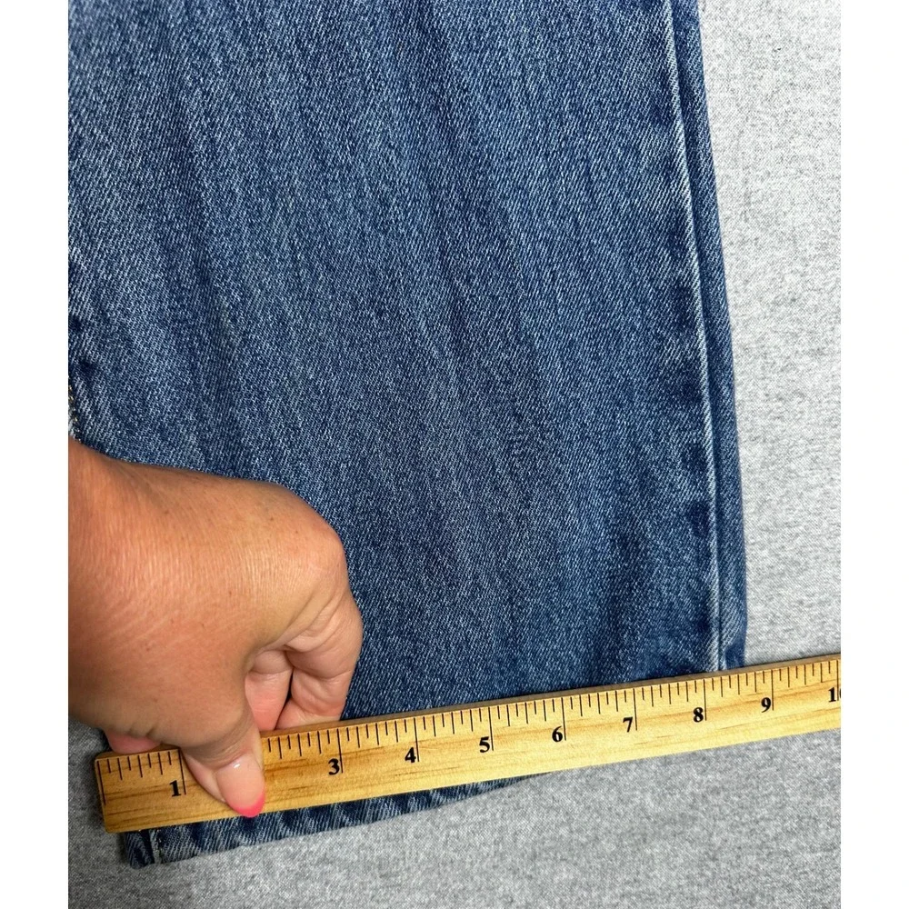 Levis 517 Bootcut Jeans Mens 34x38 Blue Slim Fit Cotton Denim